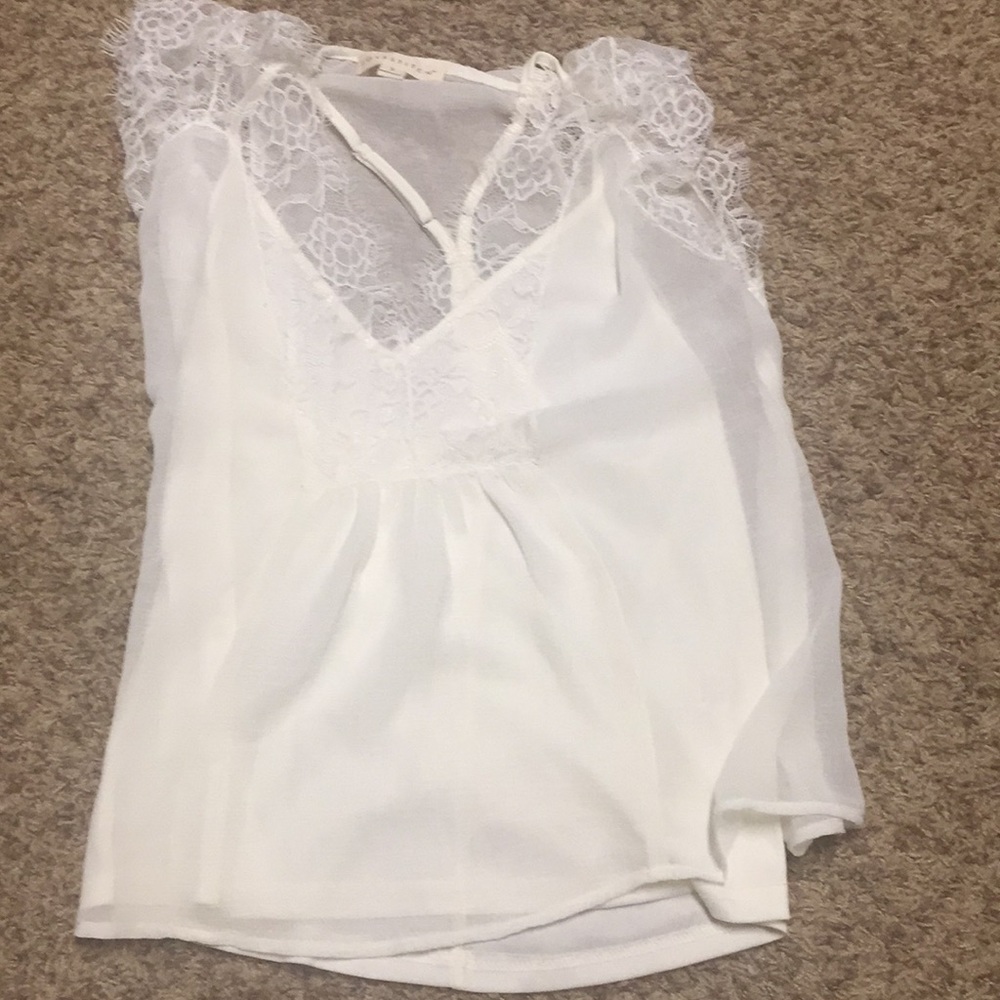 Love stitch lace top